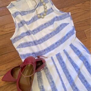 Striped Romper with Pockets